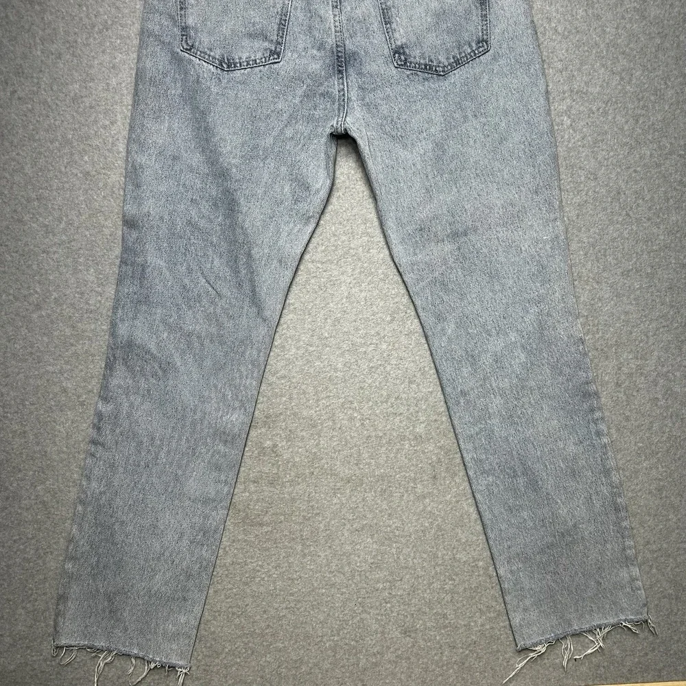 Superdown Jeans Women's Size 29 Light Wash Distressed‎ Hem High Rise Denim